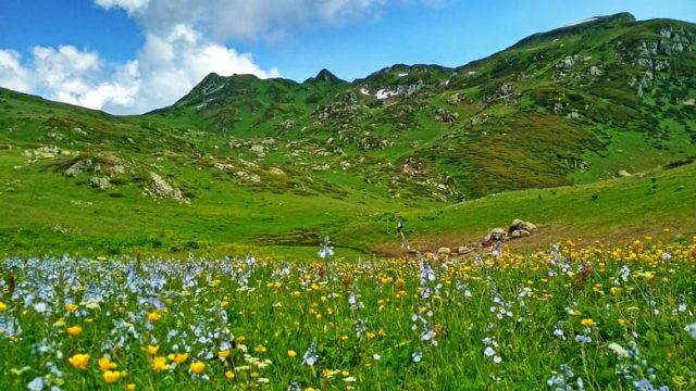 Бзерпинский карниз с ночевкой поход