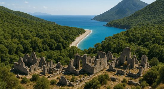 Самые красивые участки ликийской тропы в турции